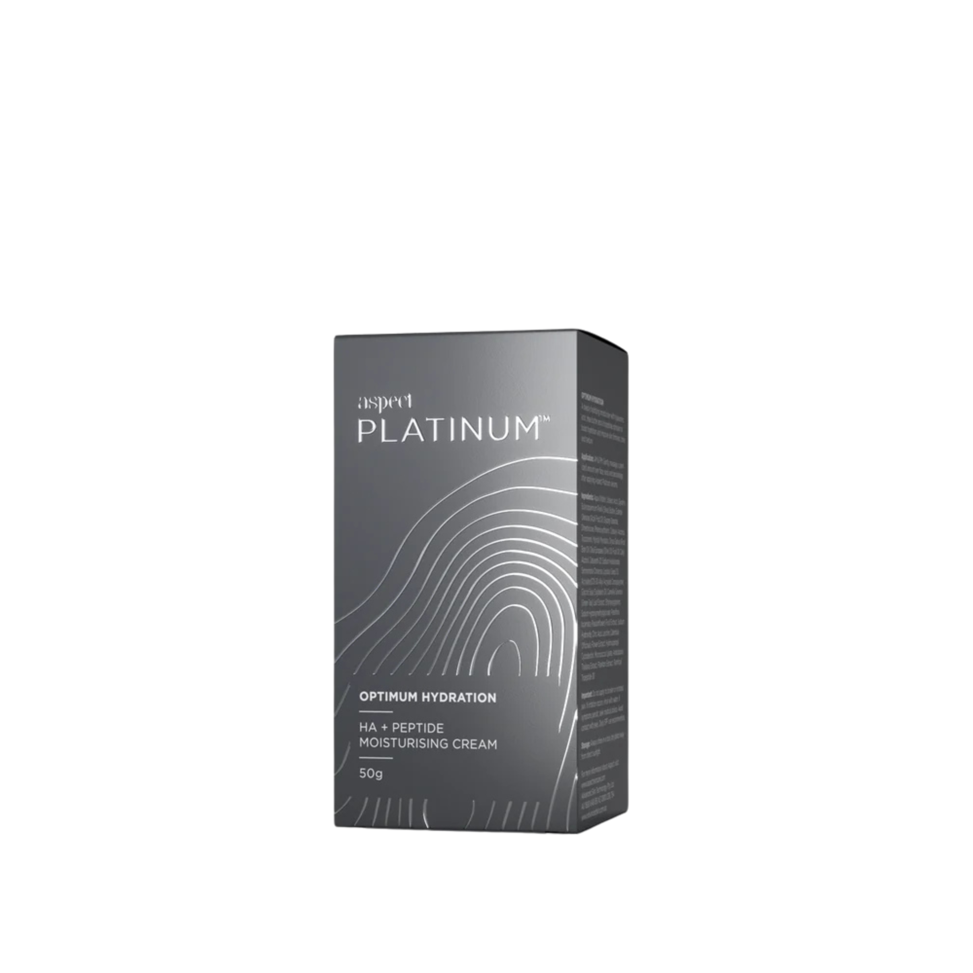 Aspect Platinum Optimum Hydration | HA + Peptide Moisturising Cream