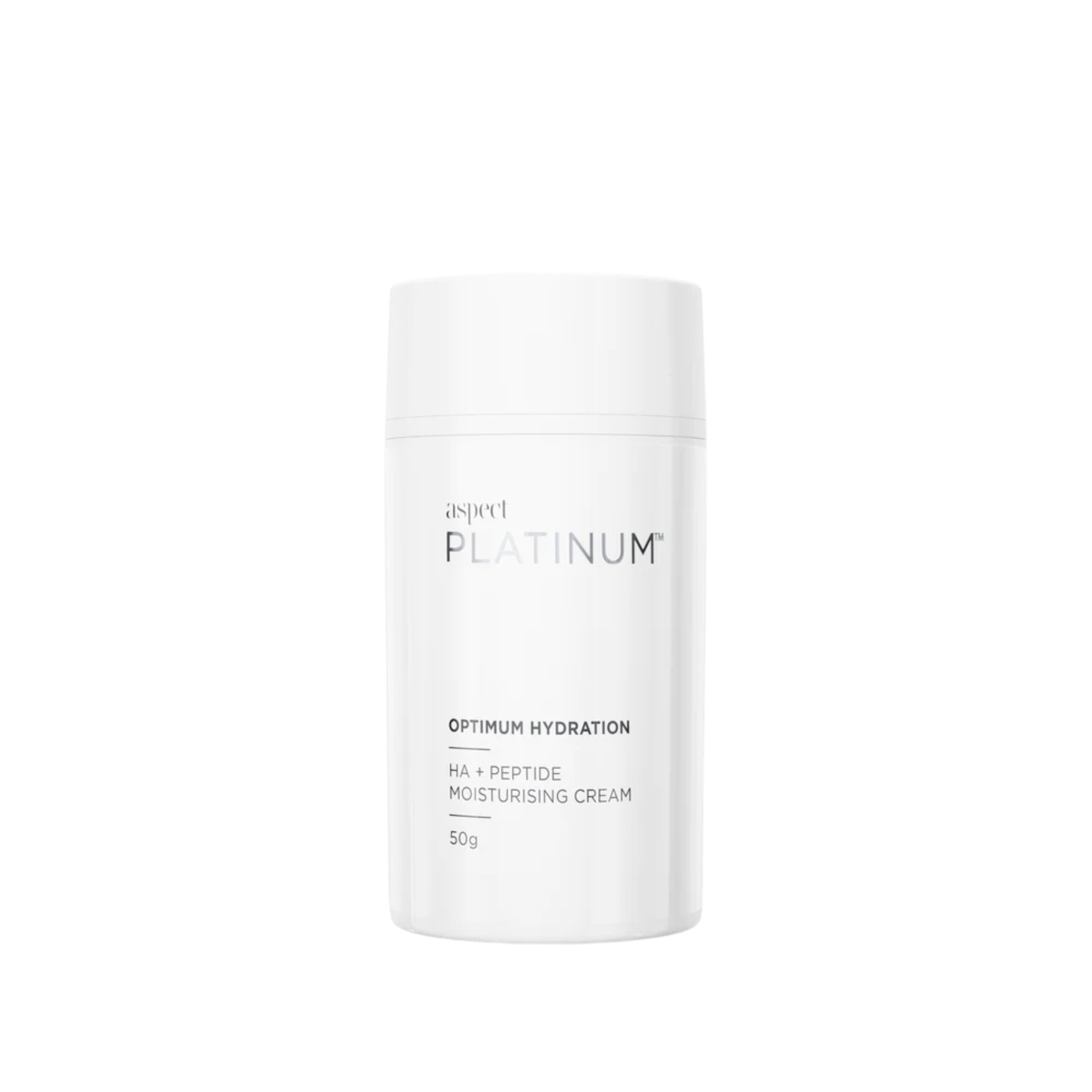 Aspect Platinum Optimum Hydration | HA + Peptide Moisturising Cream