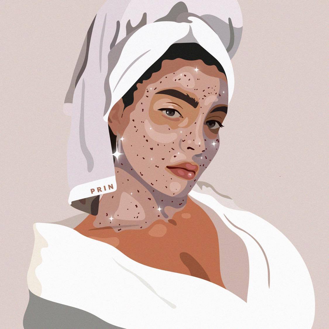 PRIN Skincare Flow Facial Mask Kit