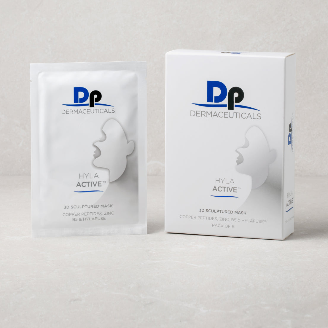DP Dermaceuticals Hyla Active 3D Sculptured Mask – Single